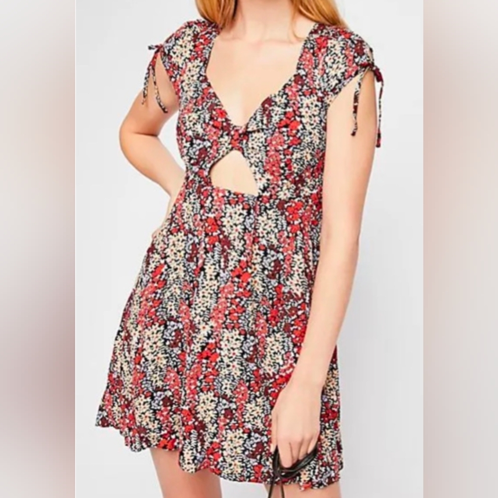 FREE PEOPLE Miss Right Floral  Dress Size XS